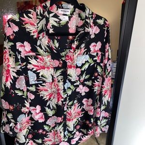 Floral Button Up